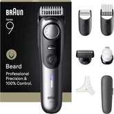 Braun Beard Trimmer Series 9, +7 Barbering Tools, 50 Lengths, ProBlade, BT9520