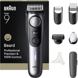 Braun Beard Trimmer Series 9, +7 Barbering Tools, 50 Lengths, ProBlade, BT9520