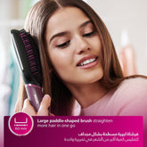 PHILIPS Heated straightening brush BHH730/03 Multicolored