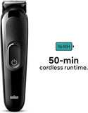 Braun All-In-One Style Kit Series 3 3410, 6-in-1 Kit for Beard, Hair & More