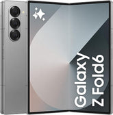 SAMSUNG Galaxy Z Fold6, 12GB RAM, 256GB Storage, Silver Shadow, Big Screen, 1 year Seller Warranty (International Version)