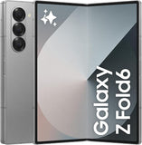 SAMSUNG Galaxy Z Fold6, 12GB RAM, 256GB Storage, Silver Shadow, Big Screen, 1 year Seller Warranty (International Version)