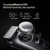 Braun Beard Trimmer Series 9, +7 Barbering Tools, 50 Lengths, ProBlade, BT9520