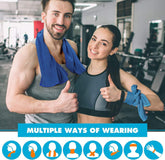OEM Microfiber Workout Sweat Towels Portable Cooling Towel Neck Instant Cooling Towel