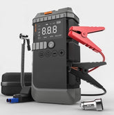 High-Capacity Multi-Function Car Jump Starter Power Bank Featuring 12V Charging and Integrated High-Power Air Pump