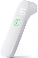 Digital Infrared Thermometer for Adults & Kids, Non-Contact Forehead Thermometer with Fever