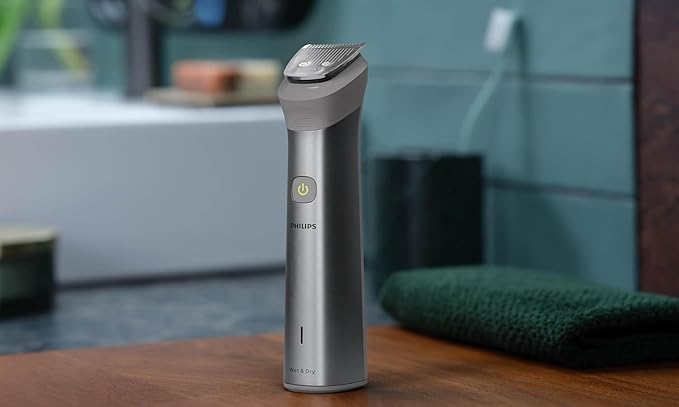 Philips All-in-One Trimmer MG5930/15 | 11-in-1 Face, Hair & Body Grooming | Nose & Ear| 120min Cordless, Showerproof