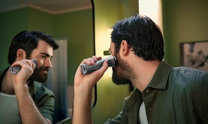 Philips All-in-One Trimmer MG5930/15 | 11-in-1 Face, Hair & Body Grooming | Nose & Ear| 120min Cordless, Showerproof