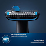 PHILIPS Bodygroom Series 1000 Body Groomer For Men Bg102416, Black