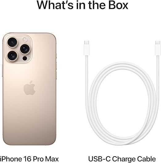 Apple (Refurbished) iPhone 16 Pro Max (256 GB) - Desert Titanium