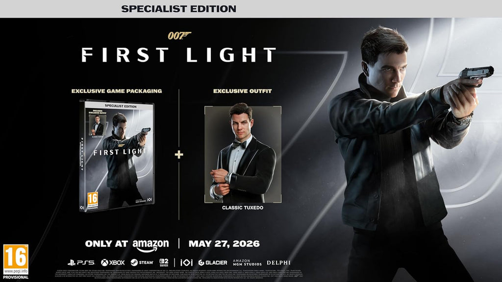 007 First Light Specialist Edition PS5_UAE_AMAZON EXCLUSIVE