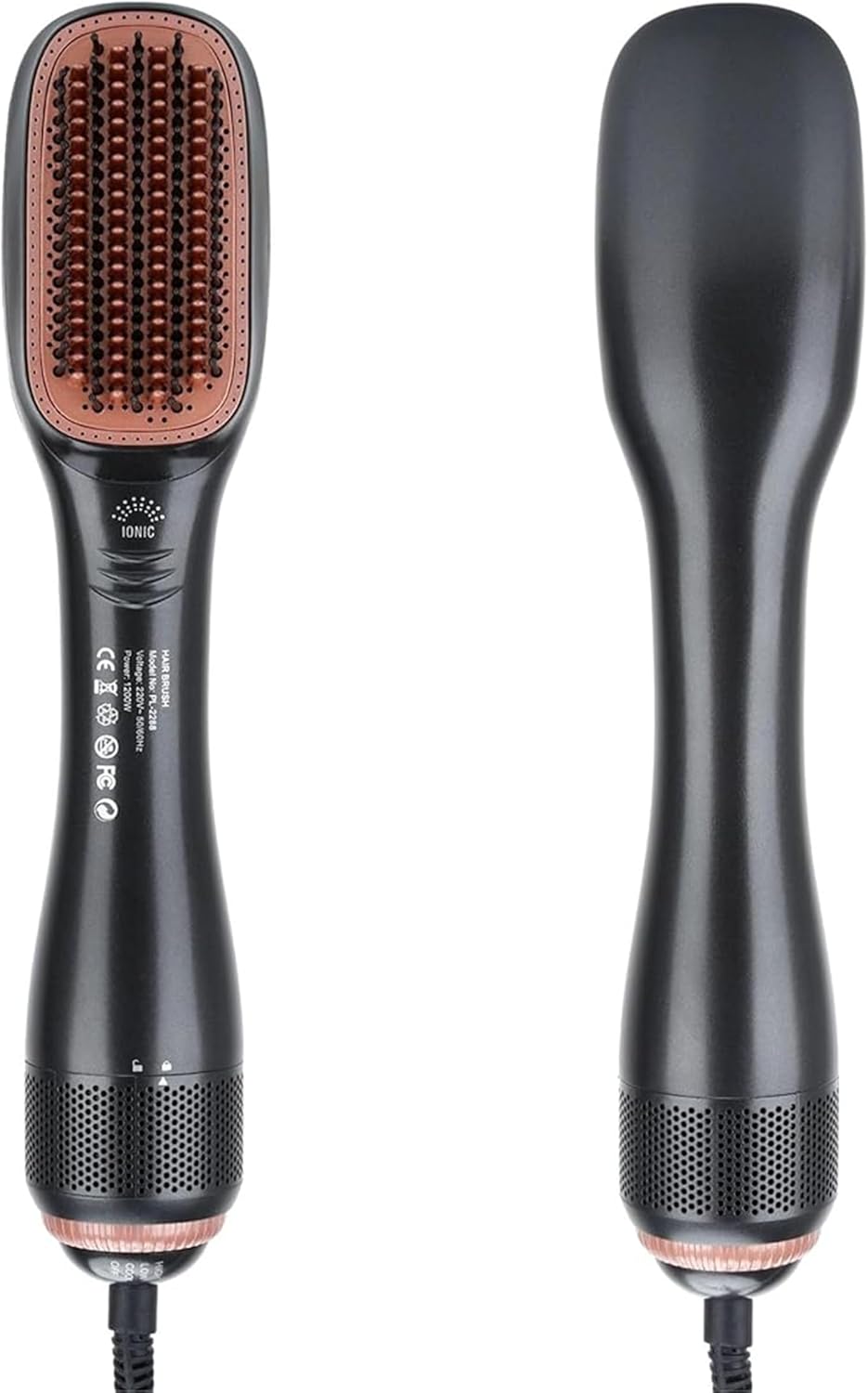 Philips 5000 Series Air Styler for Drying & Styling-in one-go, from wet to dry styling with ionic care and argan-oil infused brush, 5 attachments, Black, 2 years warranty - BHA530/03