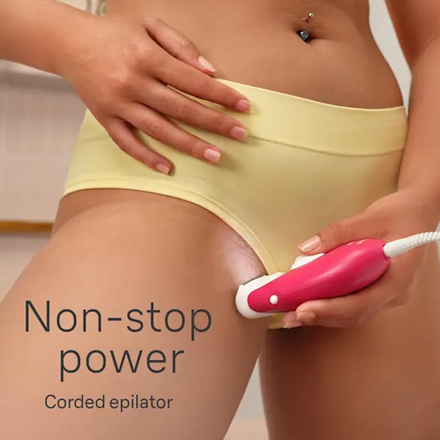 Braun Silk-épil 3 SE 3-000 Epilator, Removes Even Short Hairs From The Root, 20 MicroGrip Tweezers, Non-Stop Corded Epilator, Smart Light, Hair Removal Device - White