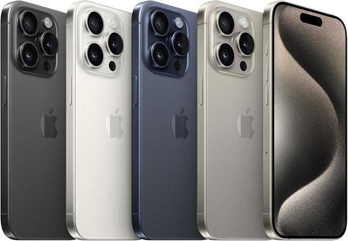 Apple (Refurbished) iPhone 15 Pro (256 GB) - Natural Titanium