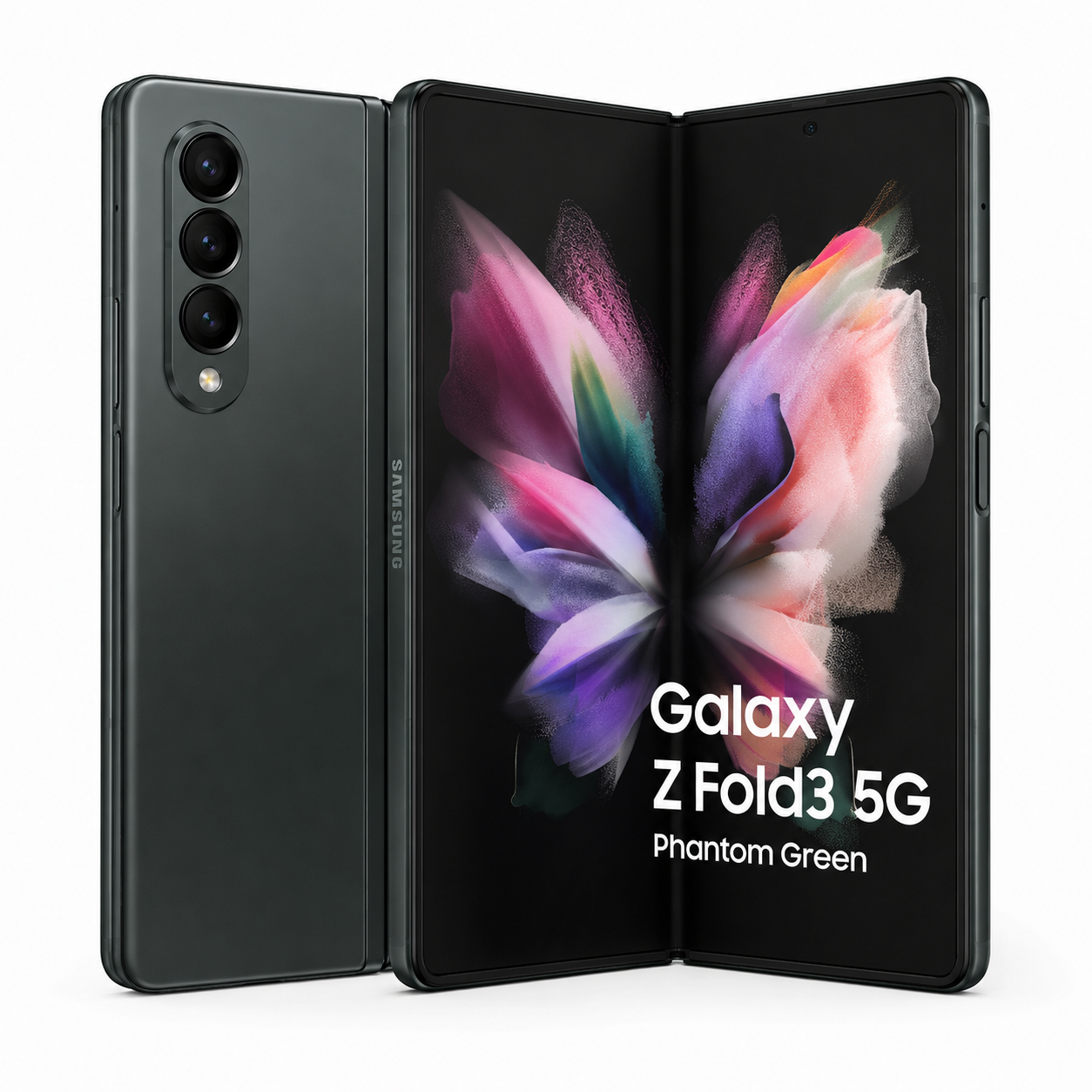 Samsung Galaxy Z Fold 3 - Phantom Green (Used, Good Condition)