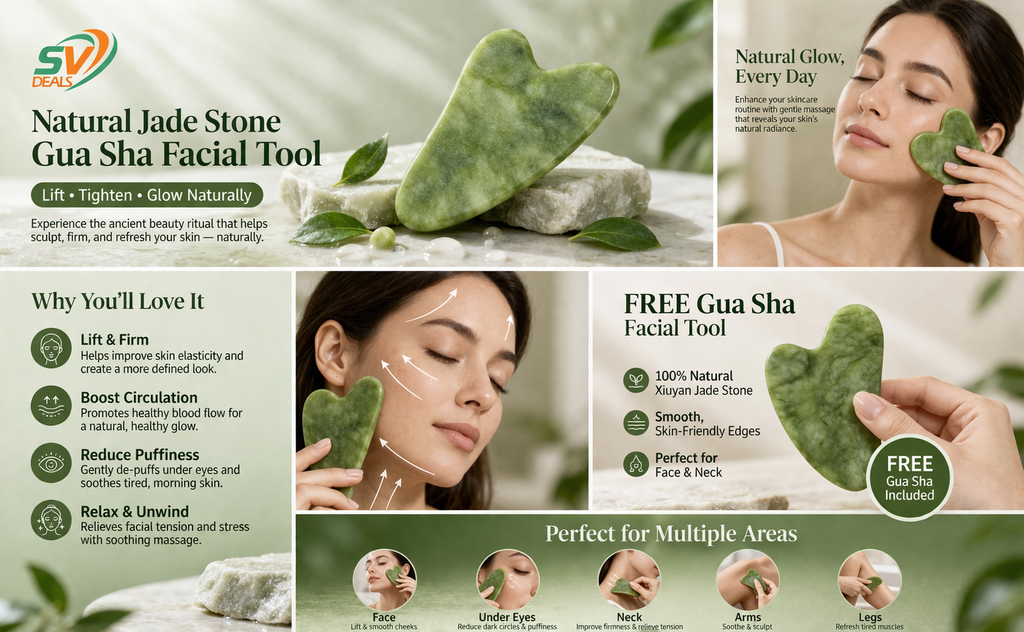 Facial Body Massage Small Size Gua sha Stone Jade Roller Face Body Lift Skin Relaxation Guasha Scraper Skin Care Tool