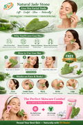 Facial Body Massage Small Size Gua sha Stone Jade Roller Face Body Lift Skin Relaxation Guasha Scraper Skin Care Tool