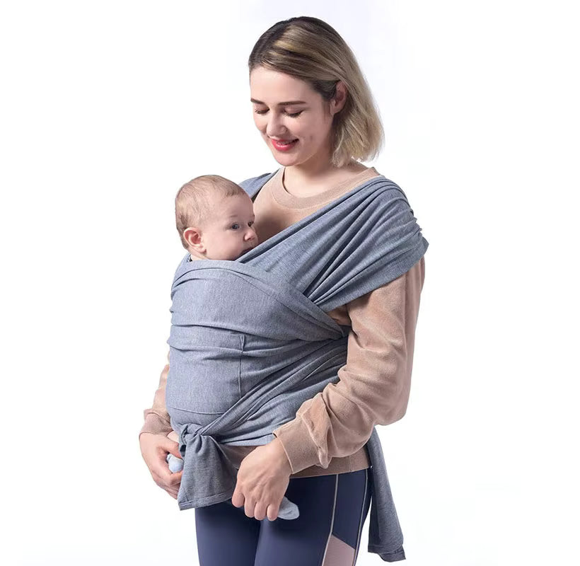 Hipseat Baby Carrier - Foldable Cotton Sling for Summer Comfort
