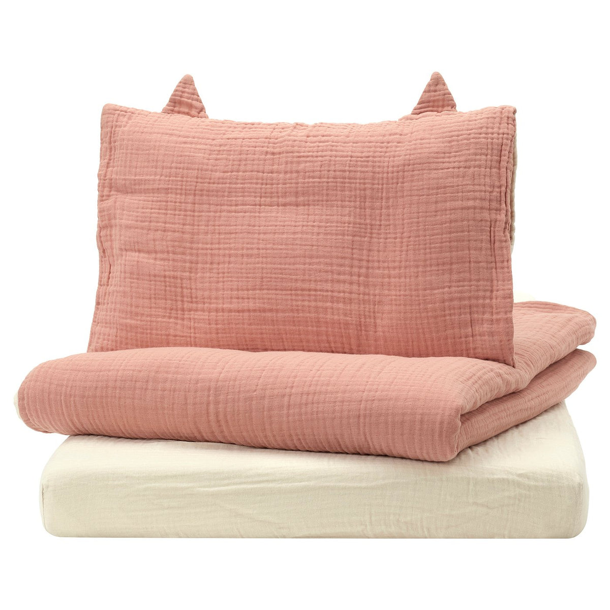 3-Piece Bedlinen Set for Cot