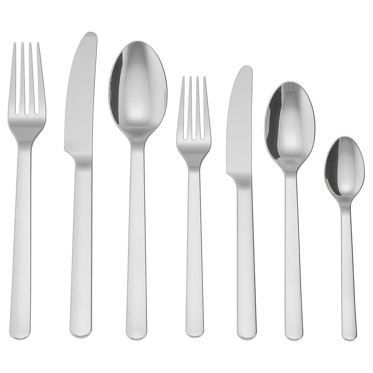 56-Piece Cutlery Set, Stainless Steel