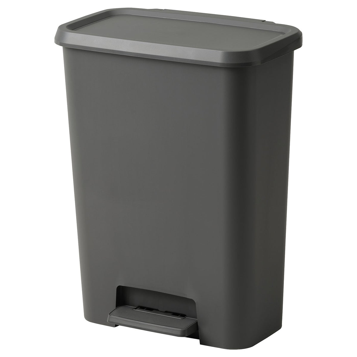 Pedal Bin, Dark Grey, 50L