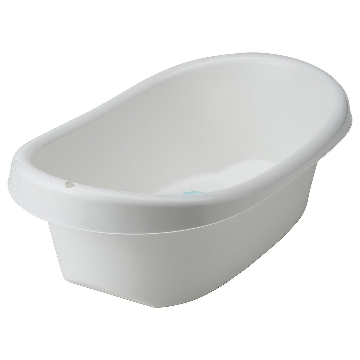 Baby Bath, White/Turquoise