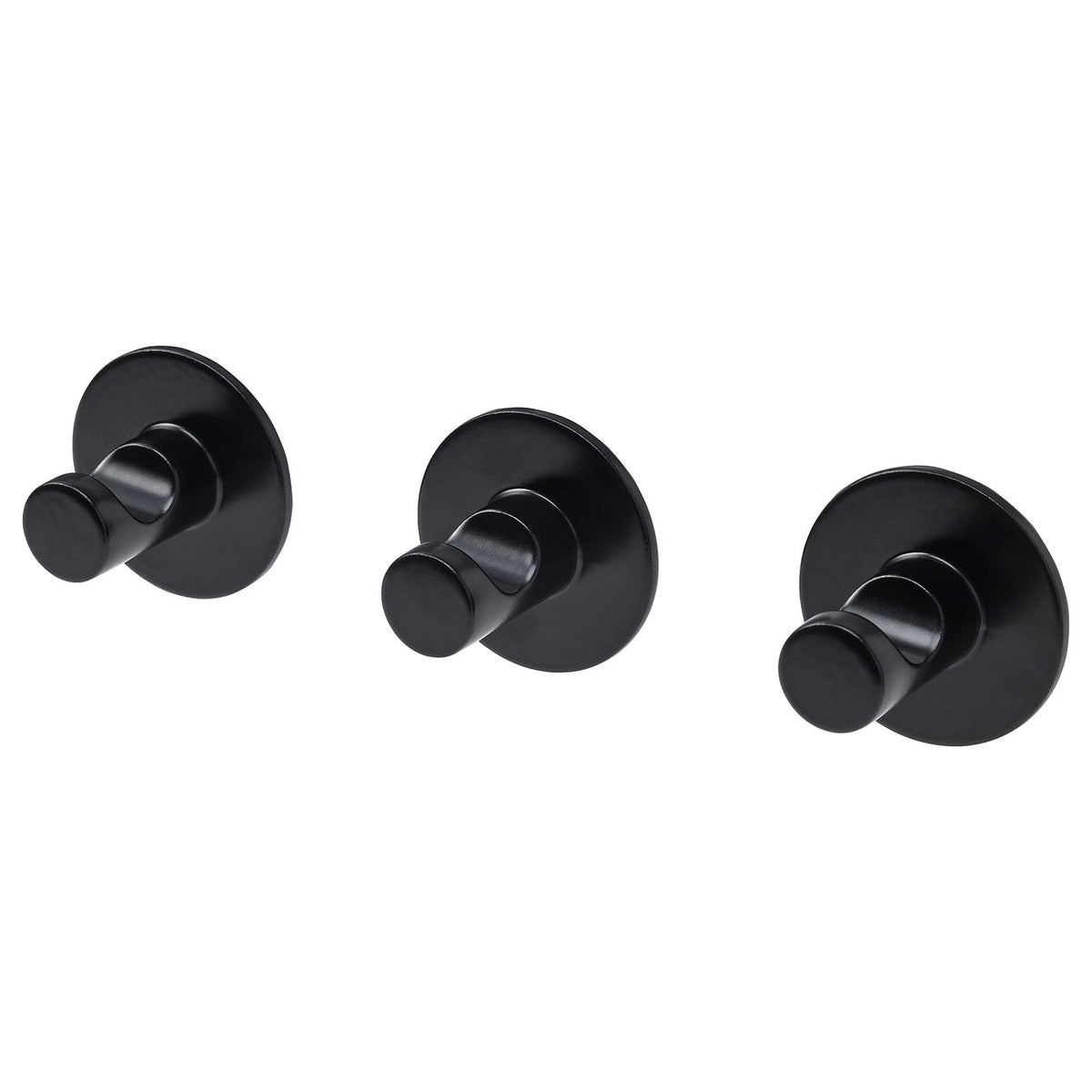 Self-Adhesive Hooks, Black