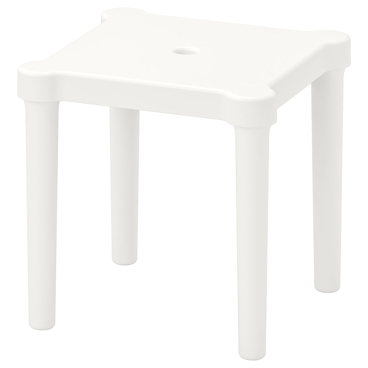 Children's Stool, White